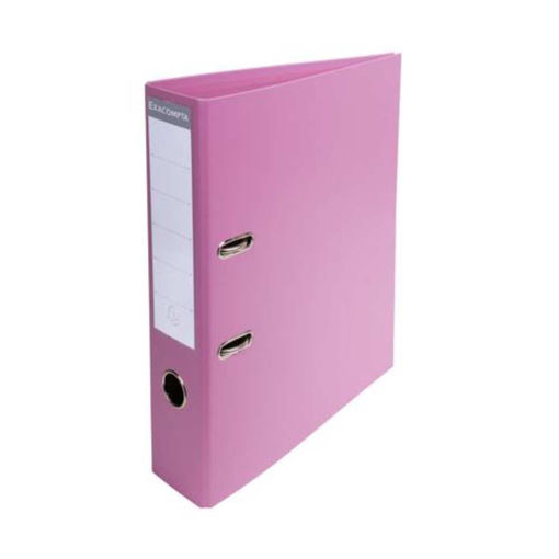 Picture of EXACOMPTA LEVER ARCH FILE 70MM PASTEL PINK